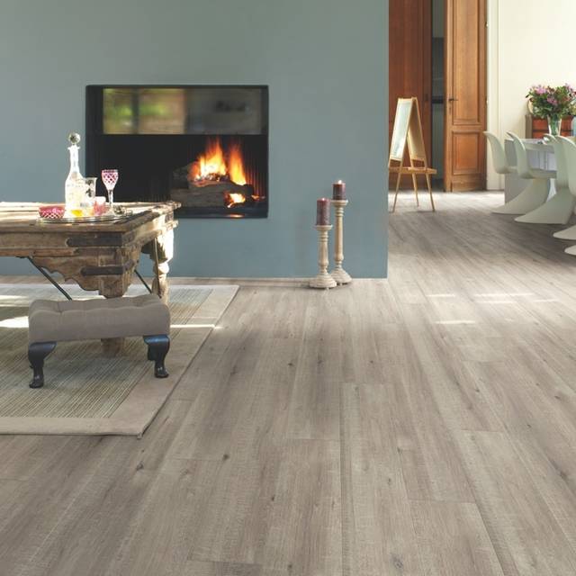 Quick-Step IM1858 8mm Impressive Saw Cut Oak Grey Laminate Flooring (1.835m²/pack)