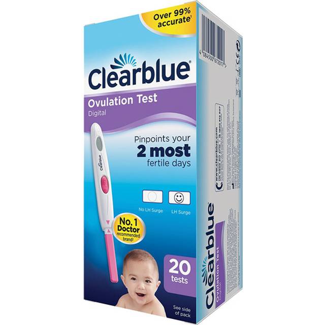 Clearblue 8001090643216 Ägglossningstest, 20 stycken