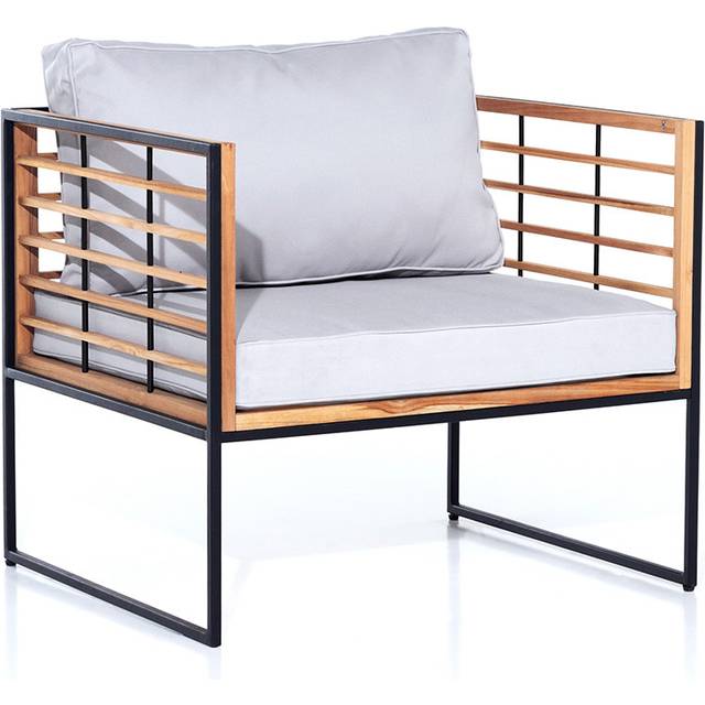 Loungestol Sensum Aspvik Teak Svart