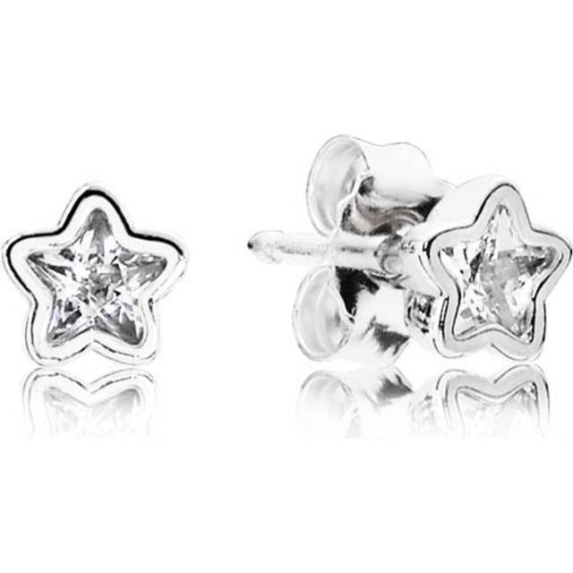 Pandora Silver Cz Starshine Studs