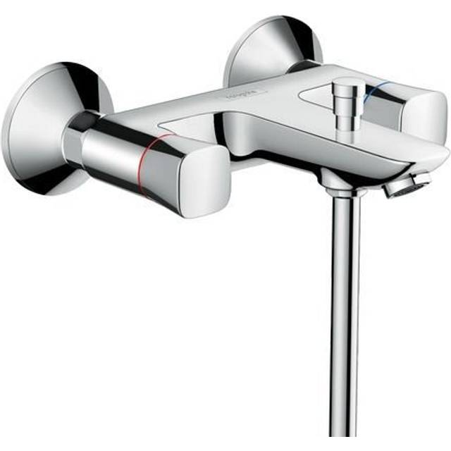 Hansgrohe Logis Chrome Exposed 2-Handle Manual Bath Mixer Tap