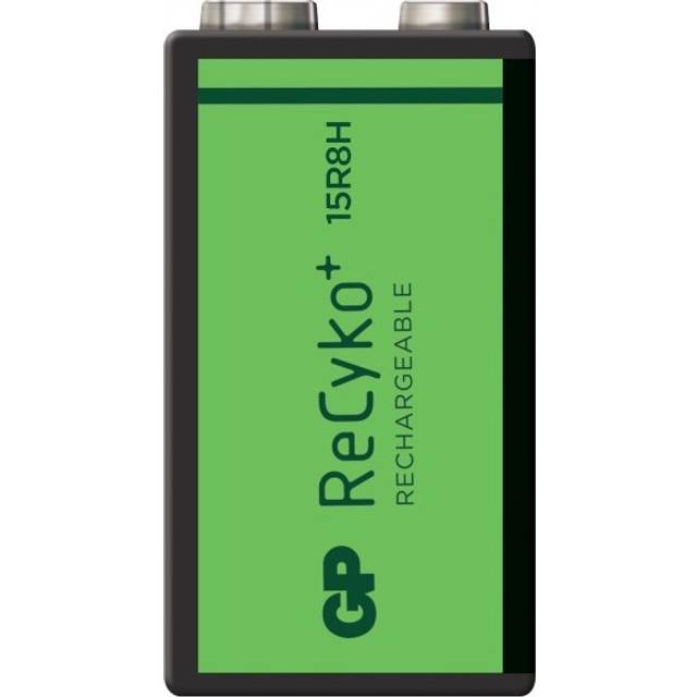 GP ReCyko+ 9V PP3 200mAh Rechargeable Batteries | 1 Pack