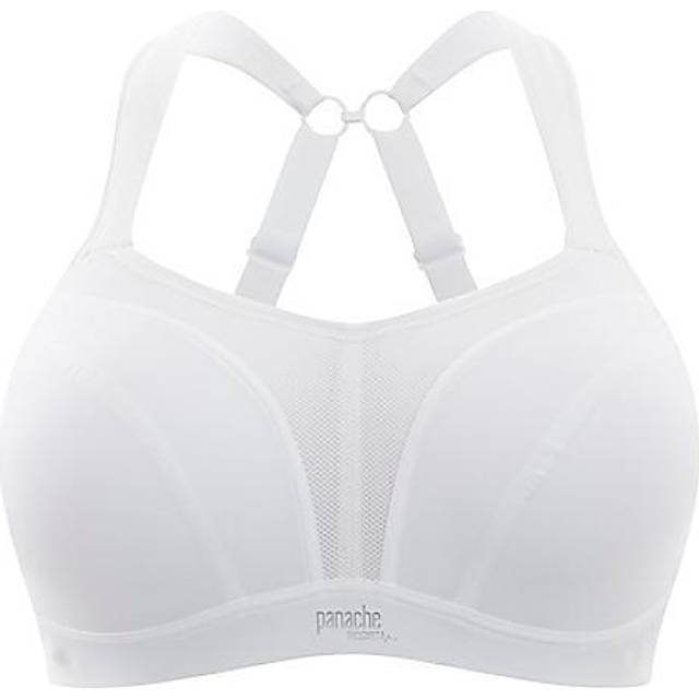 panache sport-BH för kvinnor, Vitt, 75J