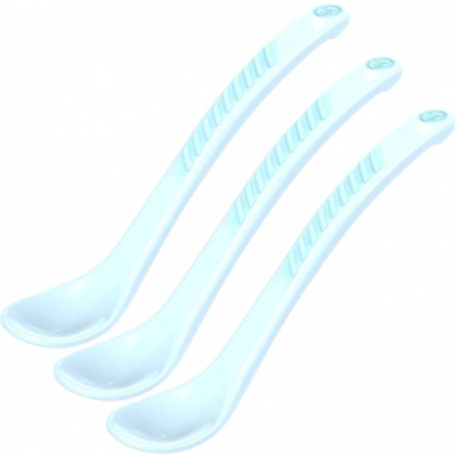 Twistshake Feeding Spoons sked 4+m Pastel Blue 3 st.