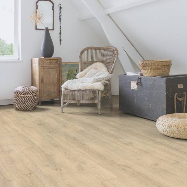 Quick-Step MJ3545 9.5mm Majestic Woodland Oak Beige Laminate Flooring (2.952m²/pack)
