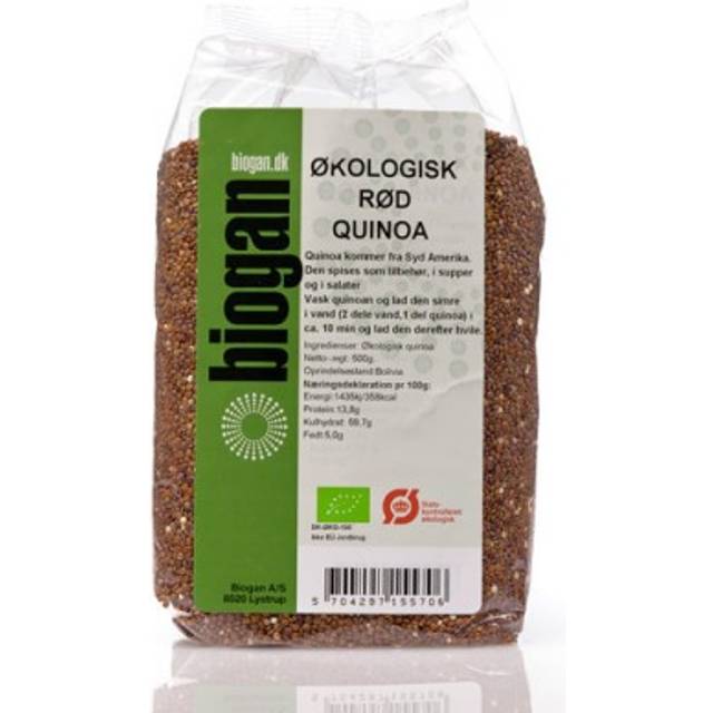 Quinoa Röd Ekologisk Biogan 500g