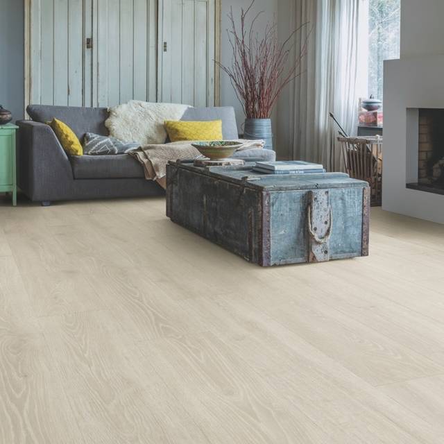 Quick-Step MJ3547 9.5mm Majestic Woodland Oak Light Grey Laminate Flooring (2.952m²/pack)