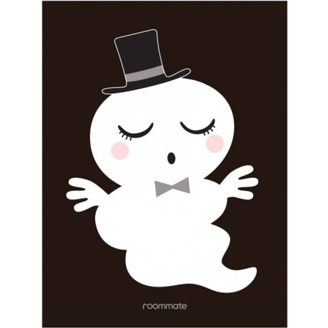 Mr Ghost Poster Svart