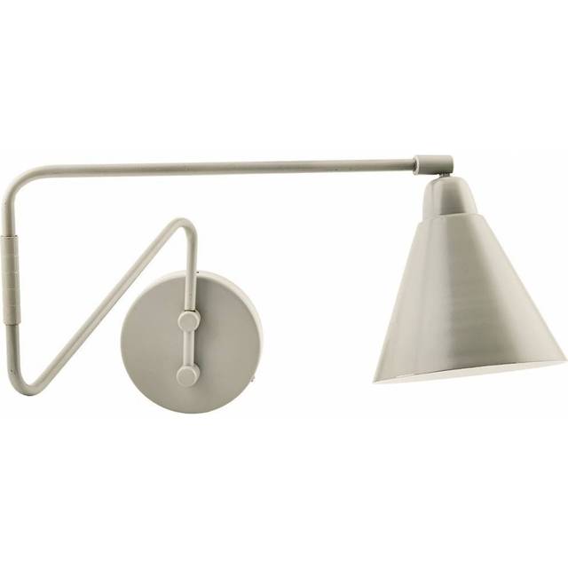 Game Vägglampa Lång Svart