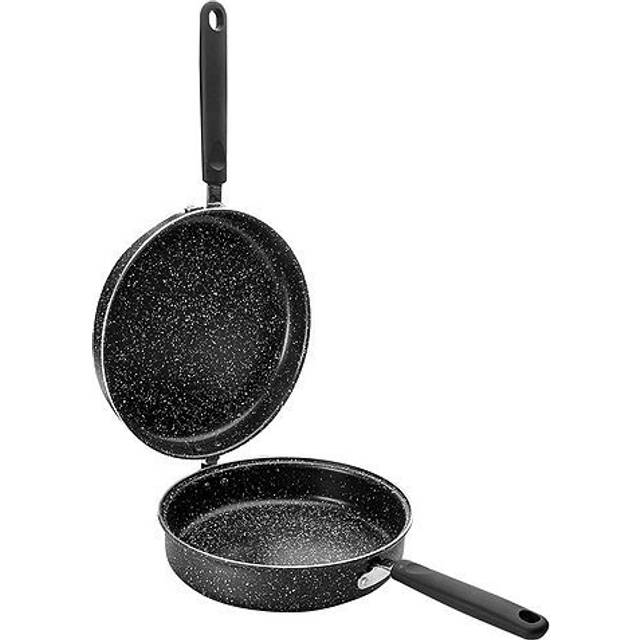 IBILI Natura Potato Omelette Pan, 20 cm, Aluminium, Stone-Style Non-Stick Coating, Suitable for Induction Hobs