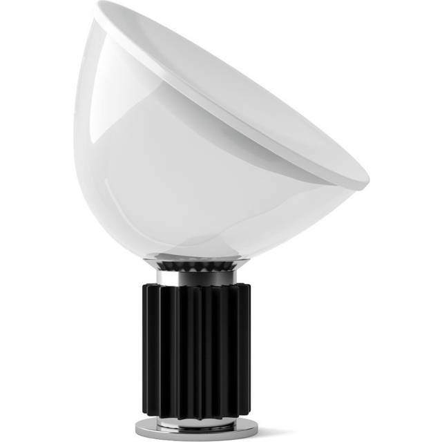 Flos Taccia Small bordslampa LED 48,5 cm brons, glaskupa