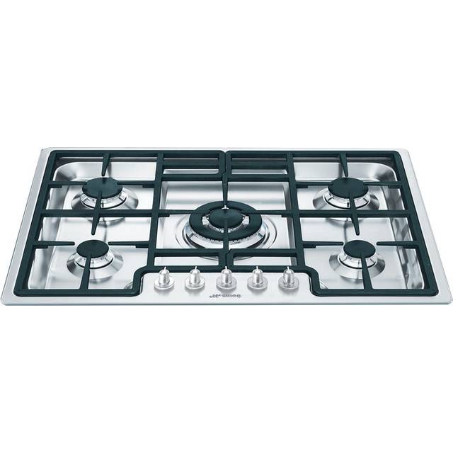 Smeg PGF75-4 72cm Gas Hob - Stainless Steel