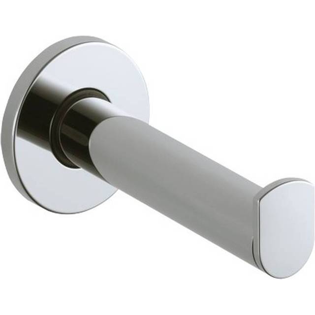 Plan Wall Mounted Toilet Roll Holder - White (5.5cm H X 5.5cm W X 11.9cm D)