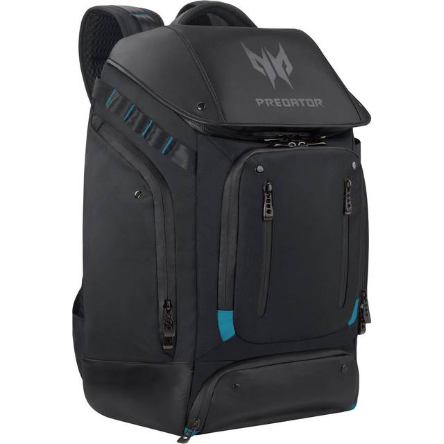Acer Predator Utility gaming Backpack  Water Resistant and Tear Proof Travel Backpack Fits and Protects Up to 173 Predator gaming Laptop  Black with T