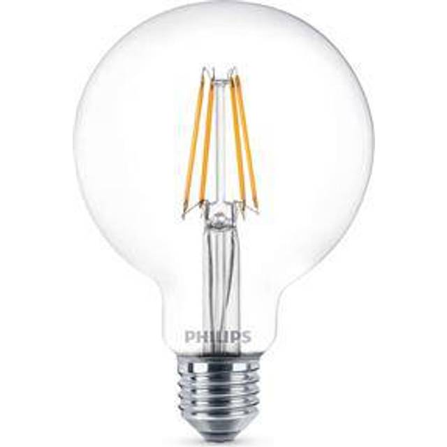 Philips - Bulb LED 7W (806lm) Filament Globe Ø93 E27