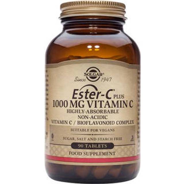 Solgar - Ester C Plus - Vitamin C, 1000 mg - 90 Tabs