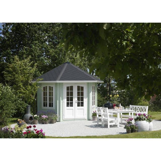 Palmako Hanna (Byggnadsarea 7.6 m²) - Bygga själv paviljong för trädgården - Magasinet Bygg