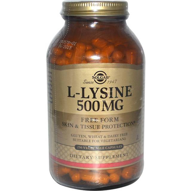 Solgar L-Lysine 1000 mg - 250 Tablets