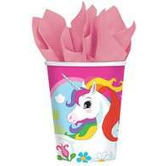 Amscan 9oz Unicorn Cups (Pack of 8)