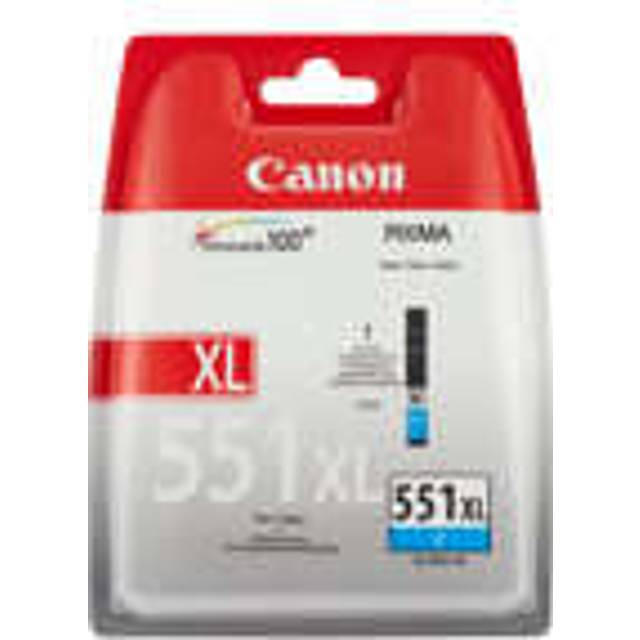 Canon CLI-551C XL cyan bläckpatron hög kapacitet (original)