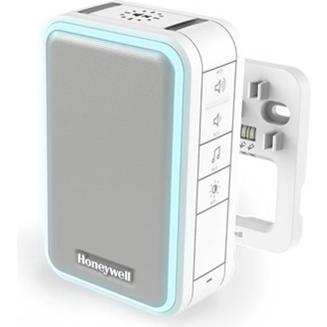 Wired Doorbell with Halo Light and Sleep Mode Â White