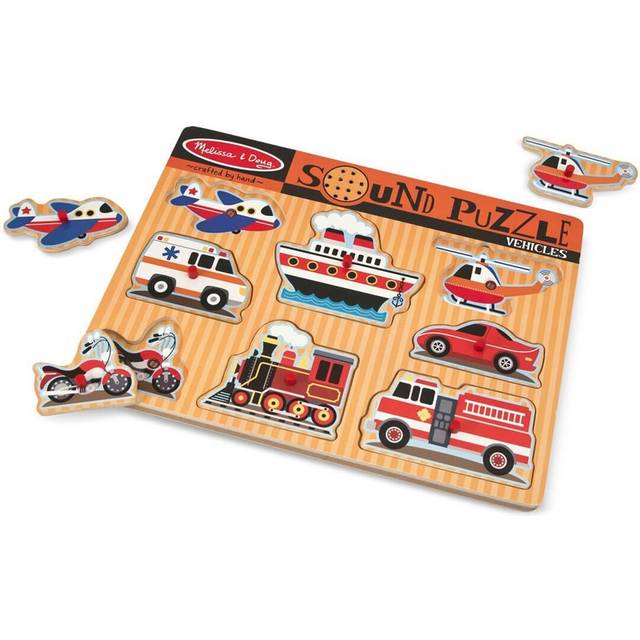 Melissa & Doug Vehicles Sound Puzzle