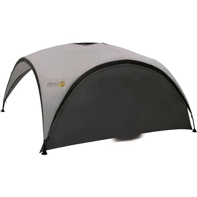 Coleman Sidopanel Fast Pitch-skydd XL 4,5 x 4,5 m, lusthus sidopanel, högt solskydd 50+, vattentålig (skydd ingår inte) (förpackningen kan variera), grå