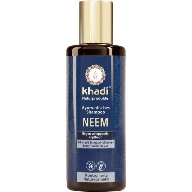 KHADI, Shampoing ayurvédique neem, cheveux à pellicules, 210 ml