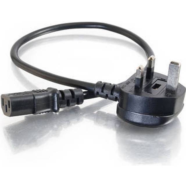 C2G 3m 16 AWG Universal Power Cord (IEC320C13 to BS 1363)