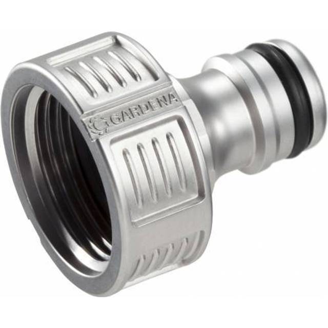 Gardena Premium Twin Tap Connector - Silver