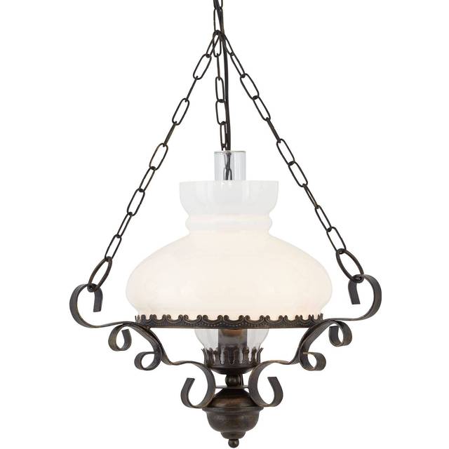 Searchlight 576RU Hurricane Oil Lantern Rustic Wrought Iron Dia42