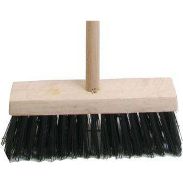 Faithfull Blue PVC Flat Broom 13" + Handle 13"