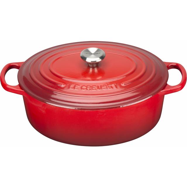 Le Creuset 31cm Oval Casserole - Cerise