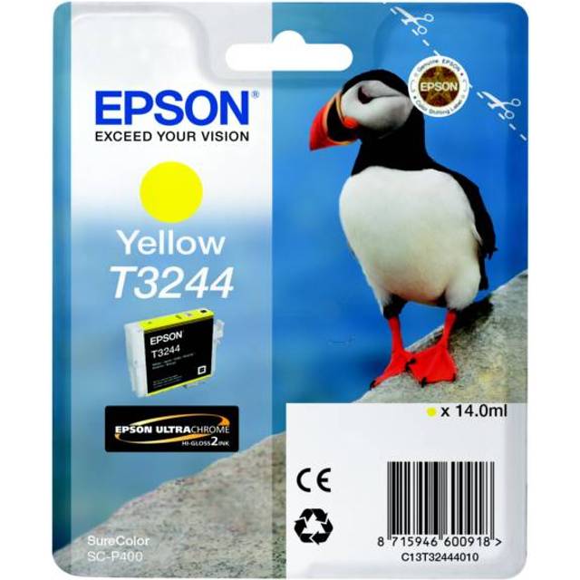 Epson Puffin T3244 Yellow Ink Cartridge for Epson SC-P400
