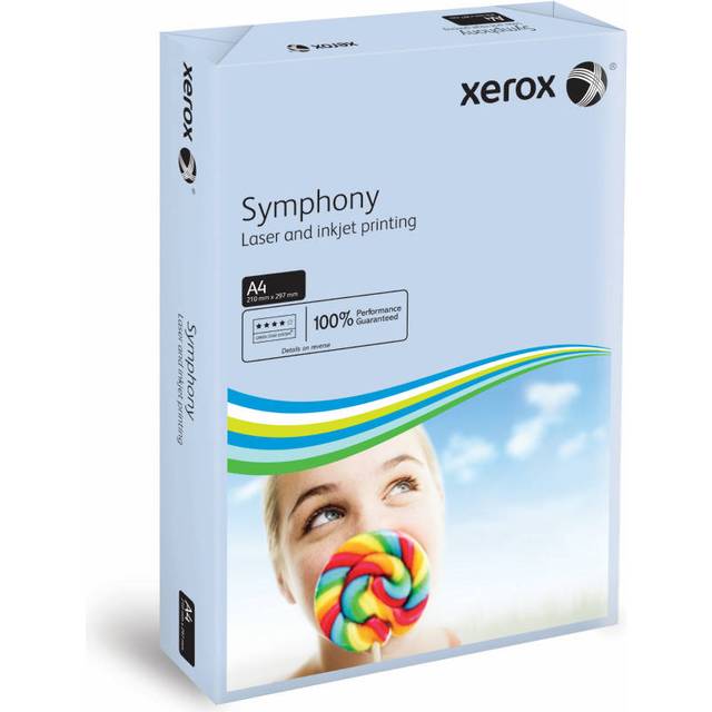 Xerox Symphony Pastel Blue A4 160gsm Card (250 Pack) XX93222