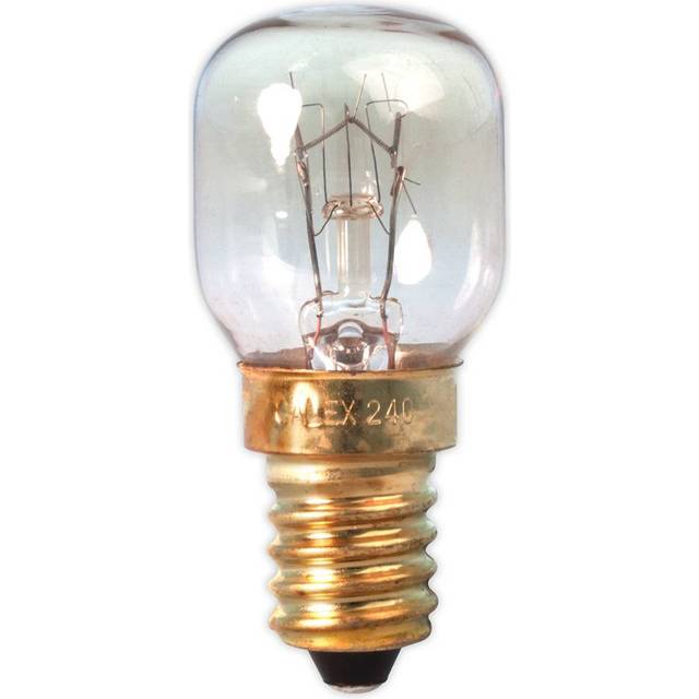432110 Oven Bulb 300°C 240V 15W E14 transparent T22 - Calex