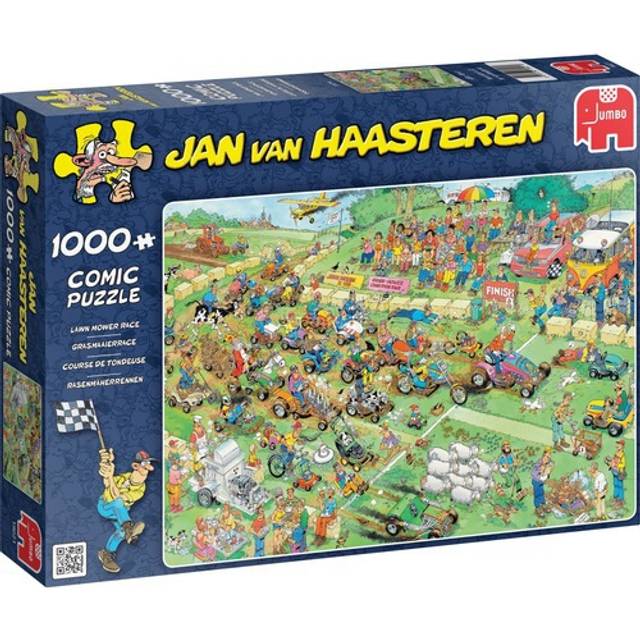 Pussel - Gräsklippartävling 1000 Bitar