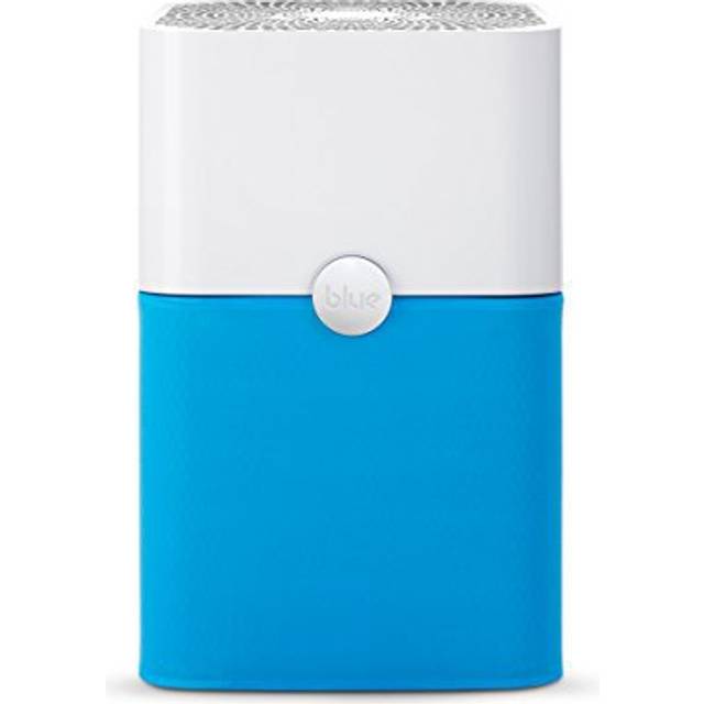 Blueair Blue Pure 221 HEPA tyst luftrenare, luftfiltrering för rum upp till 125m², luftrenare för allergiker även som fångar upp allergener, Mörkgrå
