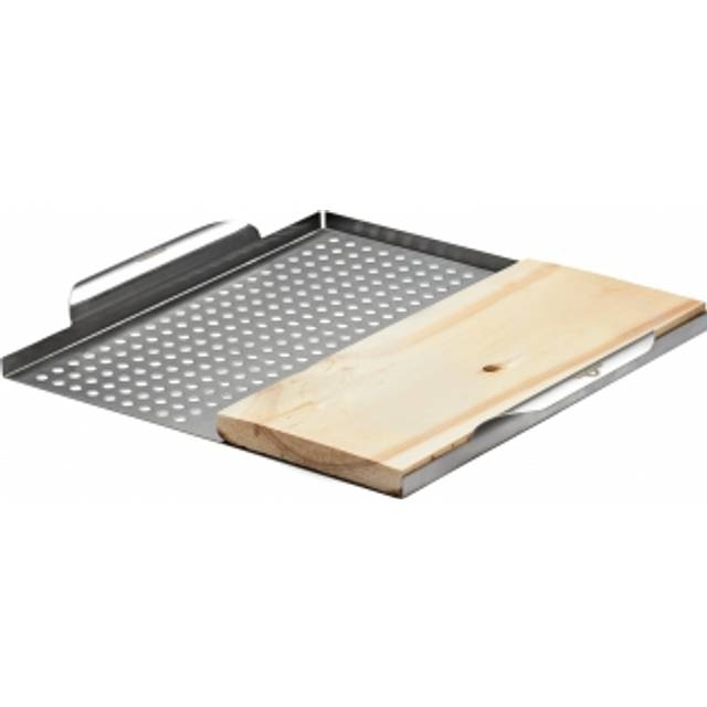 Napoleon Stainless Steel Multi-functional Grill Topper with Plank