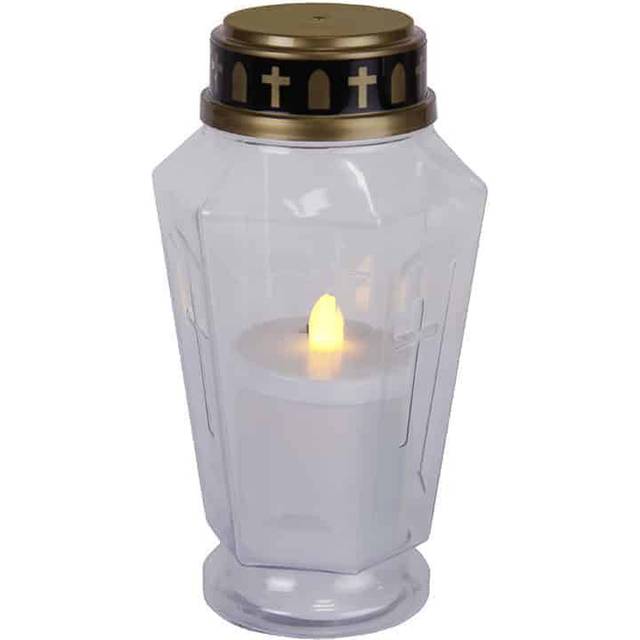 Gravljus Serene LED Röd 15,5cm