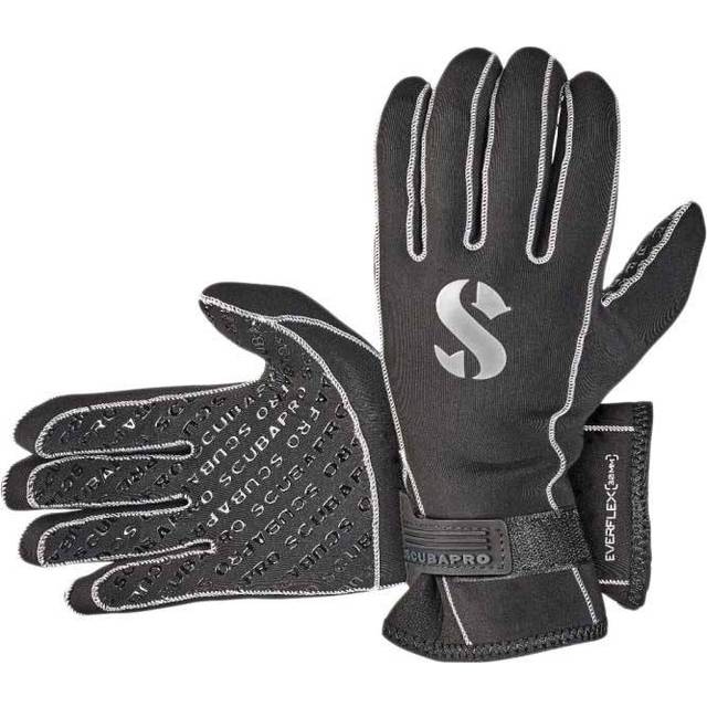 (X-Large) Scubapro Everflex Dive Glove, 3mm, Black