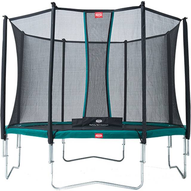 Berg Berg Favorit Regular 430 Grey + Safety Net Comfort Studsmattor Grey - One Size
