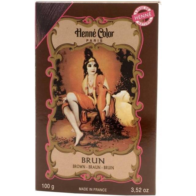 Henna Hårfärg Pulver Brun - 100 g