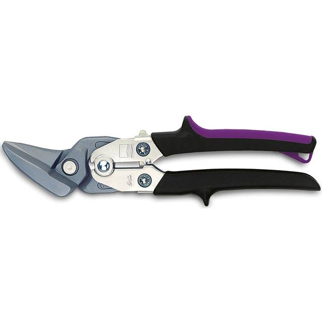 Idealblechschere HSS D27AH, L.260mm re.STA max.1,2mm VA max.1mm ERDI