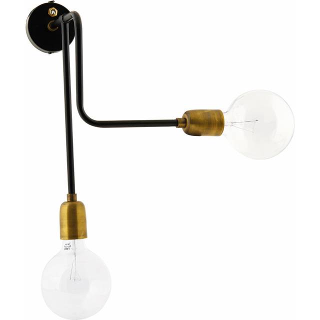 House Doctor - Molecular 30cm - Vägglampa - Svart