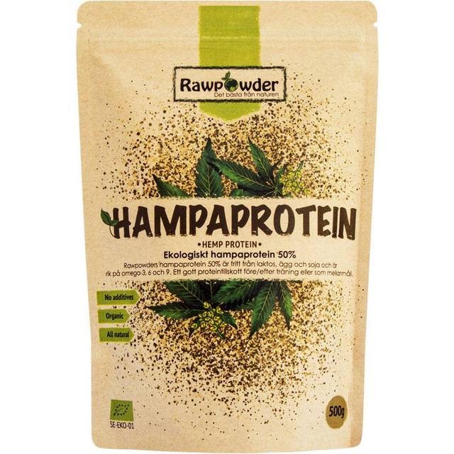 Rawpowder Hampaprotein EKO 500 g