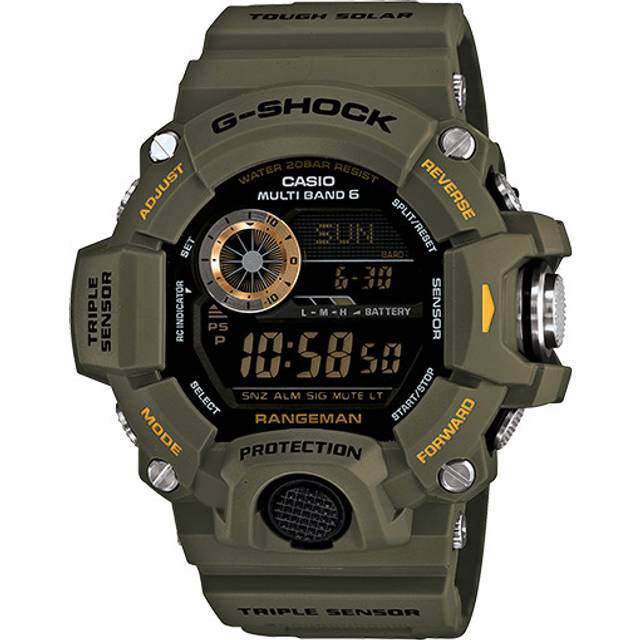 CASIO G-Shock Digital 'Green' GW-9400-3 - Free