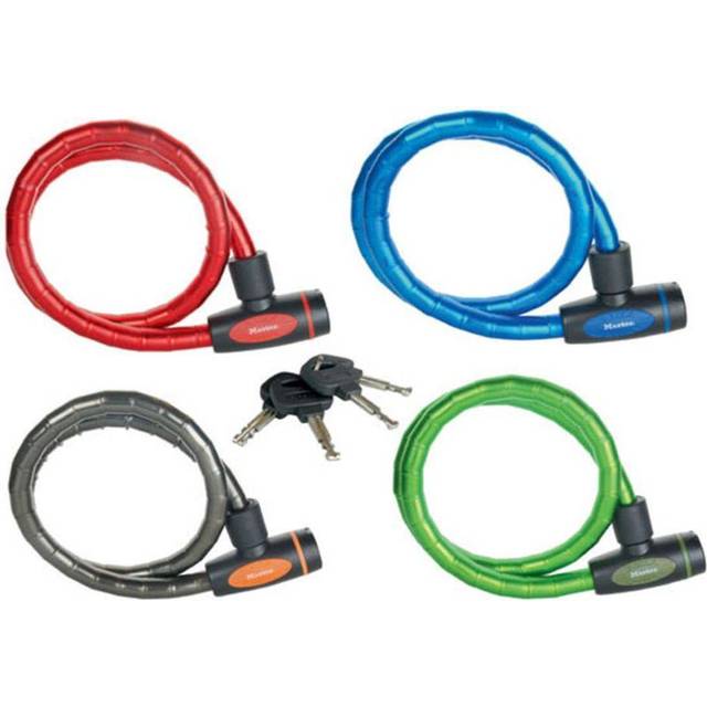 Master Lock Keyed Alike Armoured Cable Lock 8mm 1000mm