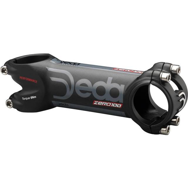 Deda Zero100 Stem - 80mm, BOB Finish - Black