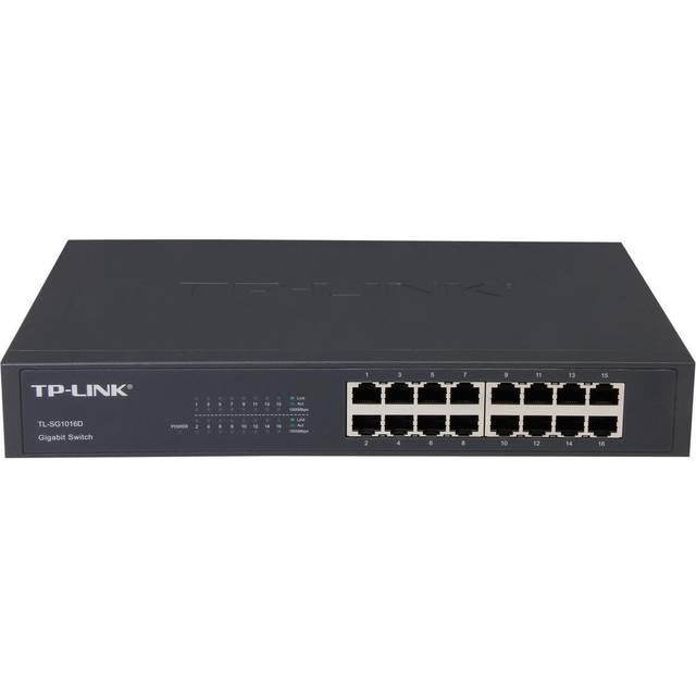 TP-Link TL-SG1016D 16-portars Gigabit Desktop/Rackmount Switch